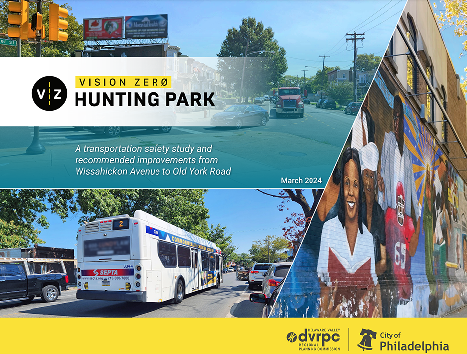 Cover of the report Vision Zero: Hunting Park