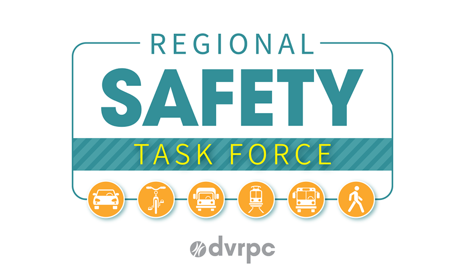 Logo for the DVRPC Regional Safety Task Force