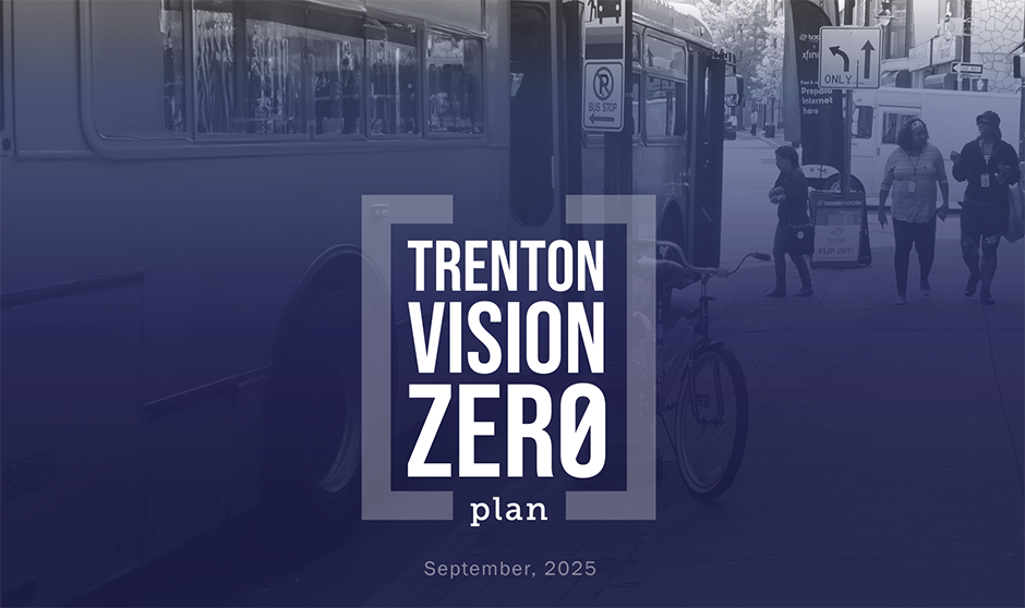 Report cover for Trenton Vision Zero