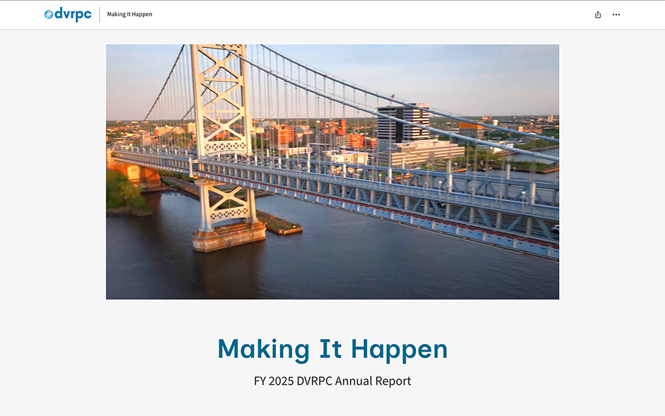 Screenshot of the Annual Report opening video