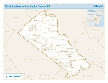 Bucks County Gis Map Reference Maps | Dvrpc